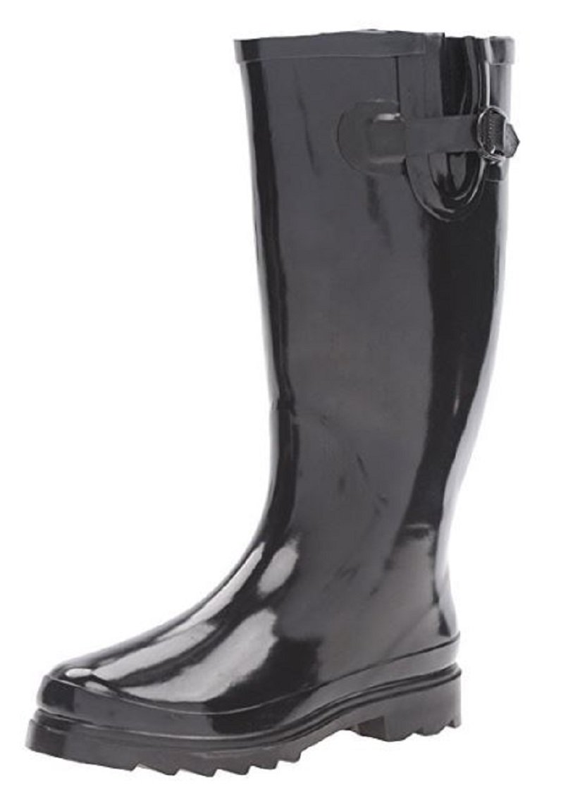 starbay brand women's rubber rain boots