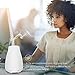 BAXIA TECHNOLOGY Essential Oil Portable Ultrasonic Cool Mist Humidifier, 8 LED Lights Waterless Auto Shut-Off fo Aroma Diffuser, 2-Pack, 100ML 2Pack