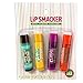 Lip Smacker 4 Stick Lip Balm - Root Beer, Pina Colada, Grape & Orange Sherbert