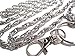 ATLanyards Beautiful Chain Badge Holder - Stainless Steel Id Badge Holder