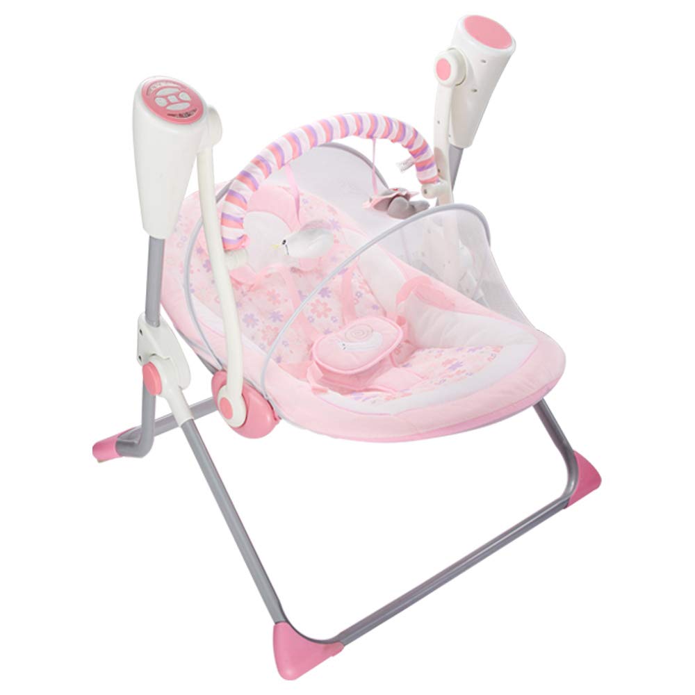 Mua バウンサー ベビー 電動スイング 揺れるベビーバスケット 電動ハイローチェア 音楽機能 新生児 折りたたみ 収納便利 ピンク Tren Amazon Nhật Chinh Hang 21 Fado