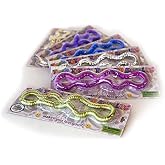 Tangle Jr. Metallic with Texture Sensory Fidget Toy, Colors Vary by Tangle