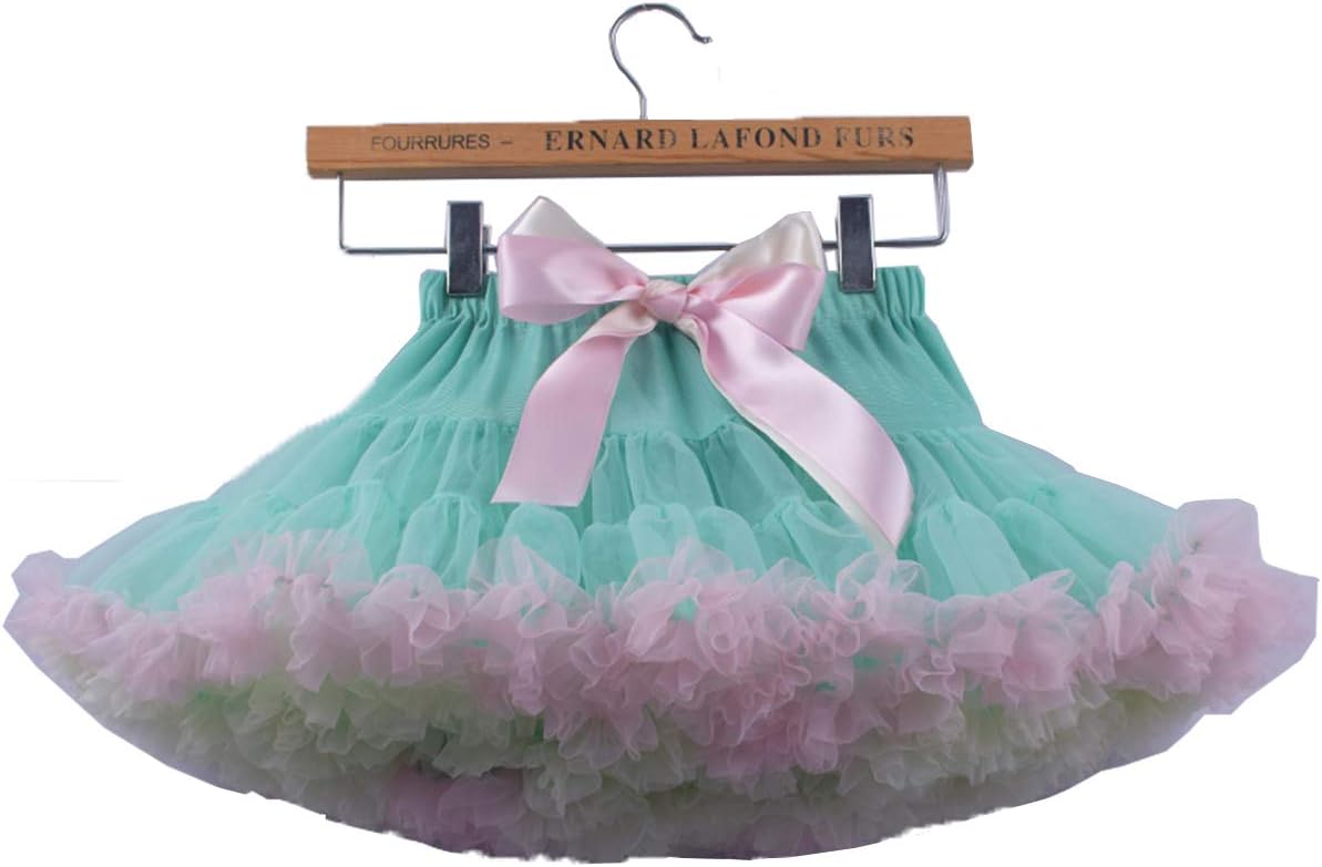 storeo by Girls' Laye Ruffle Tulle Ballet Tutu Skirt