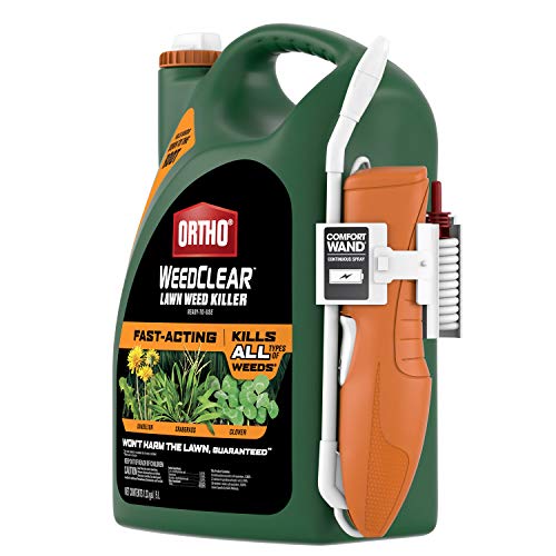 Ortho WeedClear Lawn Weed Killer Ready to Use with Comfort Wand For Northern Lawns, 1.33 gal