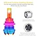 Catinbow LED Headlight Bulbs 9007 (HB5) 80W 8000LM High/Low Beam LED 9007 Headlight Bulb Conversion Kit 6000K White - Pair