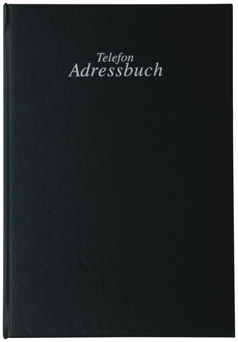 Stylex 15 X 22 cm Telephone/Address Book - Black