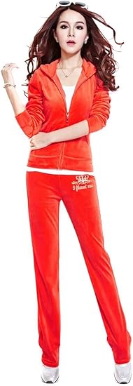 Omzin レディース スウェット 上下 セット 長袖 大きいサイズ ゆったり パーカー ベロア ジャージ セットアップ ルームウェア セットアップ スポーティー 2点セット パジャマ ルームウェアセット 通販 Amazon