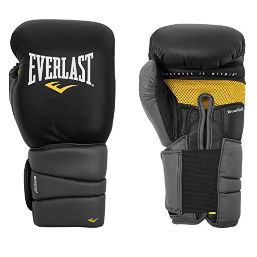Everlast Mens Pro3 Gel Glove Black 16oz