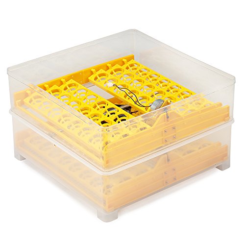 Melko Inkubator Vollautomatisch 96 Eier Brutkasten Brutmaschine Geflügel Motorbrüter Brutautomat Hühner – Bild 4