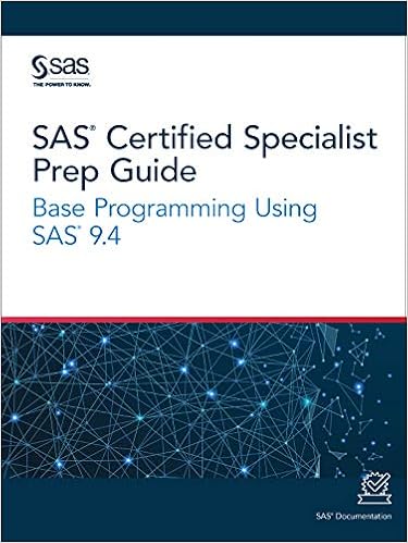 Amazon Com Sas Certified Specialist Prep Guide Base Programming Using Sas 9 4 Ebook Kindle Store