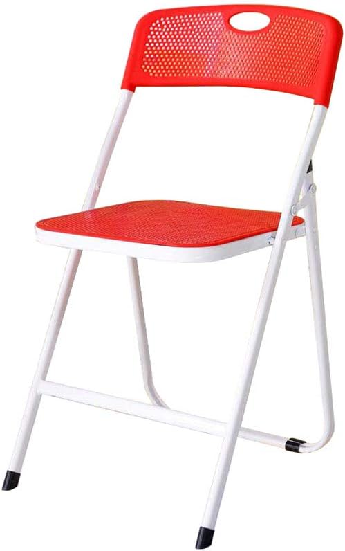 Qyyczdy Chaise Pliante Rouge Rembourre Ordinateur Dossier Dossier Chaise Tabouret De Formation Du Personnel En Faux Cuir Fauteuils Et Chaises Ameublement Et Decoration Voxloud Com
