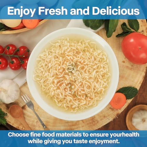 BAIXIANG SHRIMP TASTE SEAFOOD FLAVOR RAMEN, SHRIMP TASTE SEAFOOD FLAVOR INSTANT NOODLE,BONE BROTH SIMMERED, TASTY TREAT SERIES, PACK OF 5