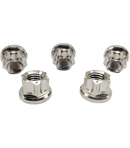 thumbnail image 2 of DIN 934 Titanium Hexagon Nuts Rison Titanium Hex Nuts GR5 Nut 2 of 14