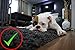 ENESHQ Rug Grippers 8 pcs + Bonus Gel Pads 3 pcs - Anti Curling & Non Slip Rug Pad - Washable AND Reusable