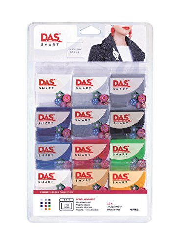 DASSmart - Oven Bake Modelling Clay - 8 x 57g - Full Spectrum Range