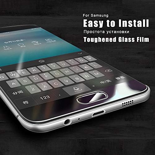 [3PCS]5D Full Cover Tempered Glass For Samsung Galaxy J4 A8 Plus 2018 A9 Star lite 2017 A5 A7 Screen Protector Protective Glass Film@For A8 A530 2018_Black