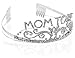 Elegant Rhinestone Mom to Be Tiara - Premium Quality Metal Baby Shower Tiara for the Mother to Be, Great Mother's Day Gift Idea for New Moms