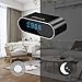RZATU - Hidden Camera Alarm Clock - Spy Camera Wireless - Nanny Camera WiFi - Mini Home Security Monitoring Cam with Cell Phone iPhone Android App - 1080P HD - Night Vision Motion Detection