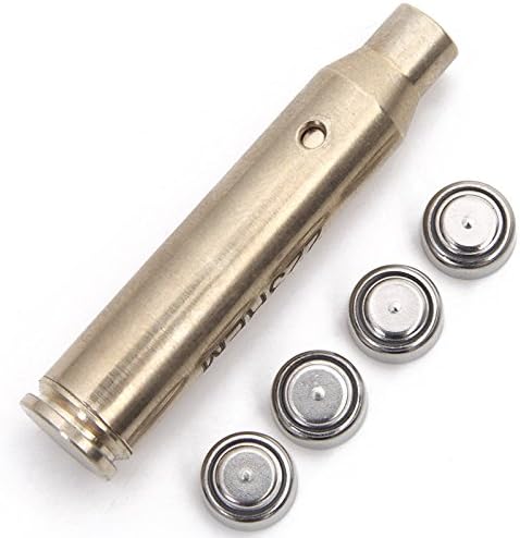 223 5.56mm Rem Gauge Laser Bore Sighter Boresight (Brass)