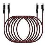 BSTOEM USB C to Lightning Cable 6FT [Apple MFi Certified] PD Fast Charging Cord for iPhone 11/11 Pro/11 Pro Max/XR/XS Max/XS/X/8/8 Plus iPad and Other Apple iOS Devices