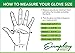 Heavy Duty Goatskin Leather Gardening Work Gloves for Men and Women (M)