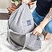 Unique Wellness Buckwheat Meditation Cushion (17”x13”6”), Meditation Pillows for Sitting On Floor, Yoga Cushion for Women and Men, Tote Bag for Travel, Lavender Scented, Machine Washable
