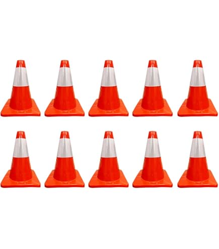 Toyvian 120 Pièces – Accessoires De Signalisation Routière Miniatures – Cônes, Barrages, Feux – Jeu éducatif