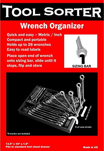 2 Tool+Sorter+Wrench+Organizer+Red