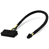 COMeap 24 Pin to 6 Pin ATX PSU Power Adapter Cable