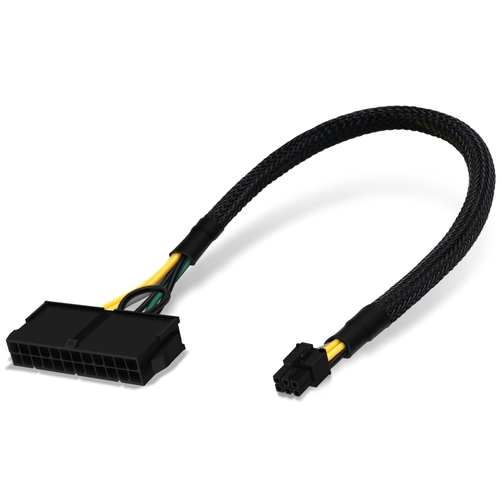 COMeap 24 Pin to 6 Pin ATX PSU Power Adapter Cable