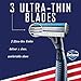 Barbasol Ultra 3 Premium Disposable Razor Value Pack Bundle (3 Packs/12 Total Razors)