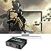 HDMI Splitter 1 in 2 Out, HDMI HDCP Bypass Splitter One Input to Two Outputs HDMI Amplifier 1X2 HDMI Splitter 4k, for Xbox One PS4 PS3 Blu-ray Player Cable Box Satellite TV (1 Input 2 Outputs)