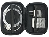 AirPods Case - Premium Zipper Hard Case [Holds AirPods, Lighting Cable, Power Adapter]