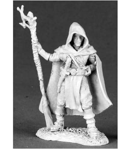 Reaper Miniatures Gar Ironhorn Dwarf Warrior - 25mm Heroic Scale Unpainted Metal Figure For RPG & Wargaming - View #9