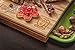 Cutting Board Chopping Serving Carving Organic Bamboo Wood With Drawers For Kitchen Vegetables Fruits Bread Meat Cheese Phone Tablet Holder