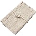 FEESHOW Baby Crochet Knit Mohair Wrap Cloth with Headdress Flower Photography Prop, Beige, One Size