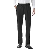 Idtswch Elastic Waist Pants for Senior Men with Magnetic Closure for Business Casual Formal Wear