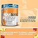 Evlution Nutrition BCAA5000 Powder 5 Grams of Branched Chain Amino Acids (BCAAs) Essential for Performance, Recovery, Endurance, Muscle Building, Keto Friendly, Zero Sugar, 30 Servings, Peach Lemonade