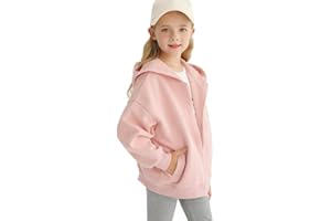 JYCPFLIT Toddler Girl Zip Up Hoodie Jacket Coats Kids Casual Outerwear