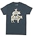 10oz Apparel No Farms No Food t shirt Dark Heather