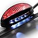 TASWK Motorcycle Tail Brake Stop License Plate Light LED Integrated Taillight Brake Light Red & White