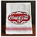 youngs Inc Coca Cola Script Tea Towel, Multi