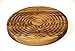 Finger Labyrinth, Walnut wood labyrinth, marble maze, wooden labyrinth, hand eye coordination, zen board, meditation assistant, finger maze