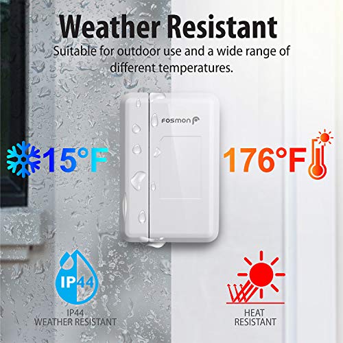 Fosmon WaveLink 51004HOM Wireless Door Open Chime (Operating Range