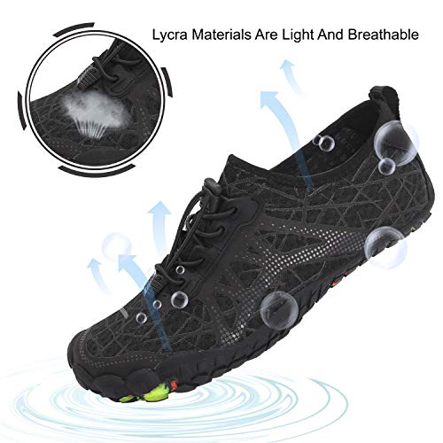 Spesoul Womens Mens Water Shoes Outdoor Quick Dry Barefoot Aqua Athletic Shoe for Beach Swim Surf Diving