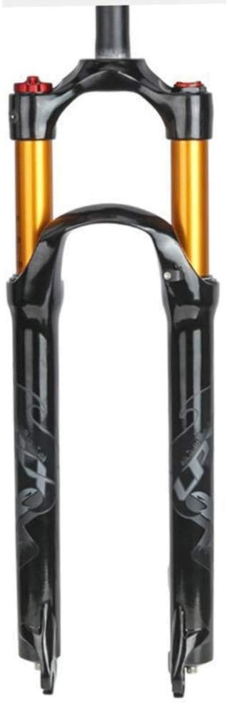 MDZZ Air Fork Suspension Fork Bicycle MTB Fork Tube Mountain Bike for Bicycle 26/27.5/29 Inch Shock Absorber Stroke 100 Mm