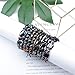 Milacolato 8Pcs Magnetic Therapy Bracelet for Men Women Healthcare Weight Loss Pain Relief Bracelets Strand Bracelets Sets Colorful