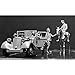 Master Box WWII SDKFZ 2 Type 170VK German Radio Car (with 4 Figs and Horse) Figure Model Building Kits (1:35 Scale)