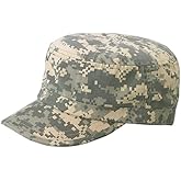 The Vintage Year Washed Cadet Cotton Twill Adjustable Military Radar Caps