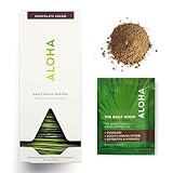 ALOHA Organic Superfood Greens, Chocolate Flavor, 15 Pouches